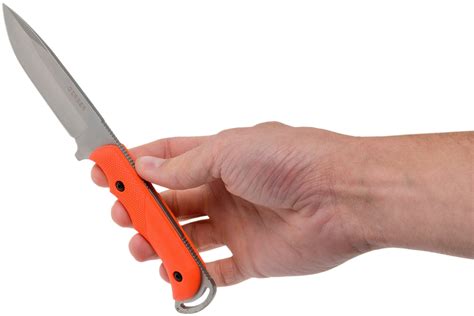 Gerber Freeman Guide Fixed 31 003584 Drop Point Orange Fine Edge