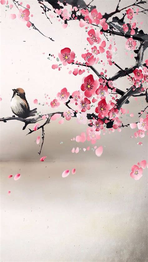 Beautiful Love How Simple This Is Cherry Blossom Painting Blossoms
