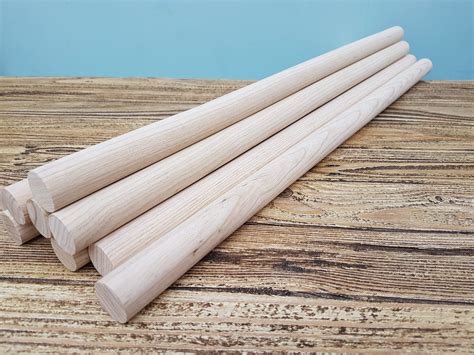 Short Wooden dowels/rods - Set of 10 | Bambino Planet