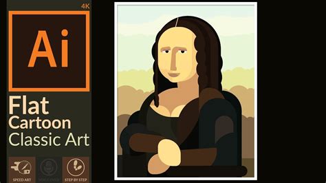 Lisa benson came to editorial cartooning a little later than most, in the midst of raising her four children. Drawing Flat Cartoon Character of Mona Lisa in Adobe ...