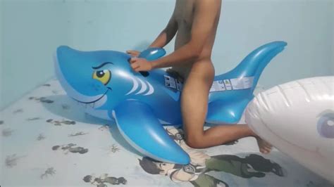 Fun Cum Inflatable Shark