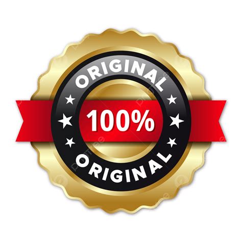 Produk Asli 100 Persen Lencana Logo Logo Asli Label Asli Produk Asli