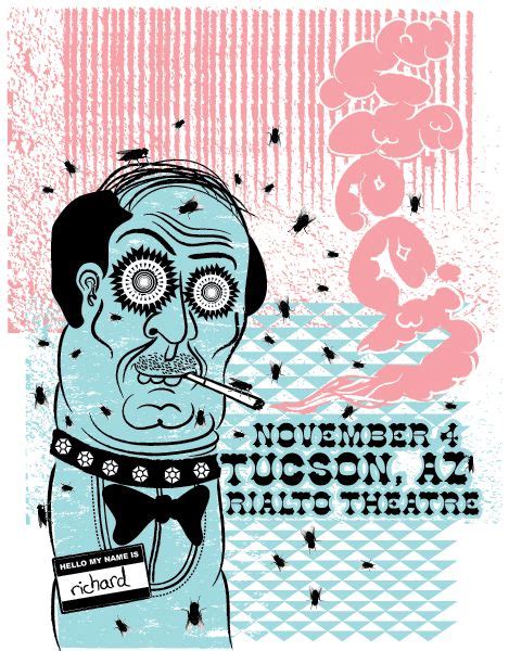 Ween 2007 Az Gig Posters Serigraph Music Poster
