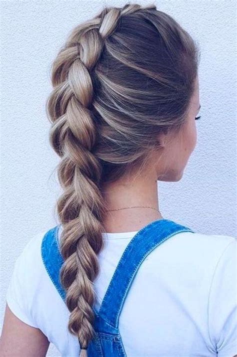155 Romantic French Braid Hairstyles With How To Tutorial Tresses Collées Style De Cheveux