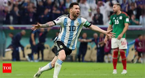 Fifa World Cup 2022 Argentina Vs Mexico Highlights Messi Helps