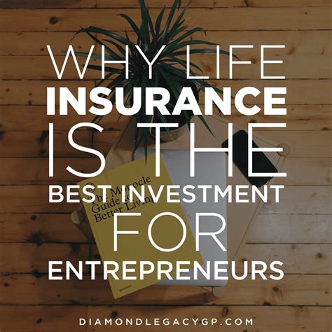 Securities and investment insurance helps businesses face their own unique set of risks. Why Life Insurance is the Best Investment for Entrepreneurs