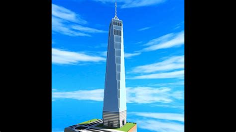 Minecraft Freedom Tower Tutorial Part 3 Youtube