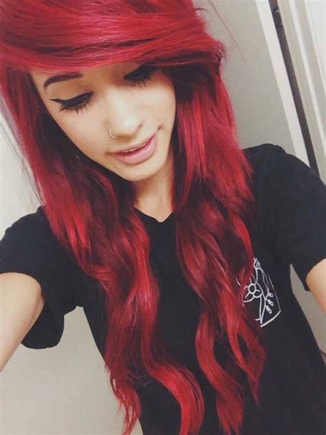 119 expressive emo hair options to try for a cool appeal hair styles emo hair red scene hair