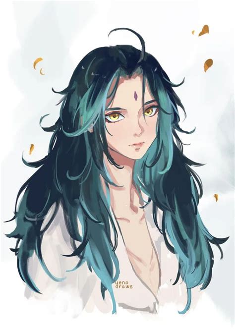 I Cant Stop Thinking About Xiao And What He Would Look Like With Long Hair Genshinimpact в