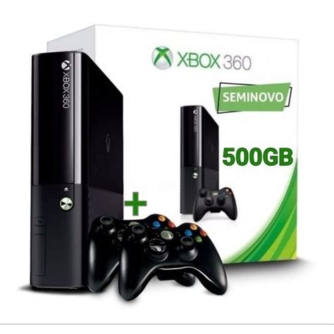 Xbox 360 Slimsuper Slimdestrav Rgh Jtag Hd 500gb 80 Jogos 2