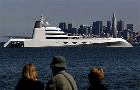 Russian Mega Yacht In The Bay Sfgate