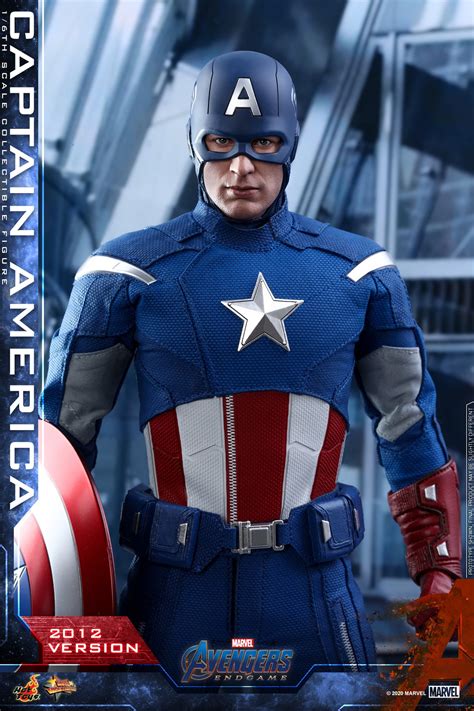 avengers endgame captain america 2012 version by hot toys the toyark news
