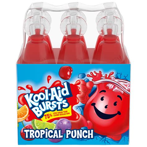 Luckily, removing these stains is not as difficult as you might think. Kool-Aid Bursts Tropical Punch Artificially Flavored Drink ...