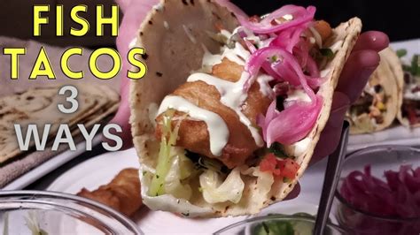 These easy fish tacos are packed full of seasoned flaky fish in a hearty warm tortilla. Fish Tacos 3 ways | Blackened, Southwest & Fried ...