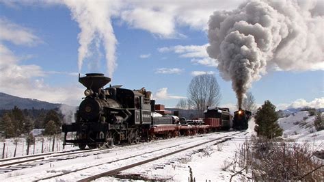 Winter Steam On The Sumpter Valley Railroad Youtube