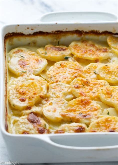 Scalloped Potatoes With Cheddar Scalloped Potatoes Scalloped Potato Recipes Milk Recipes