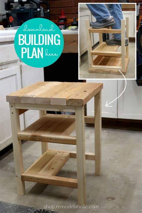 Figure out the exact usage purpose and location first, as this could go a long way in terms of durability. Hoosier Step Stool: Flip-Over 2x4 Bar Stool Step Ladder ...