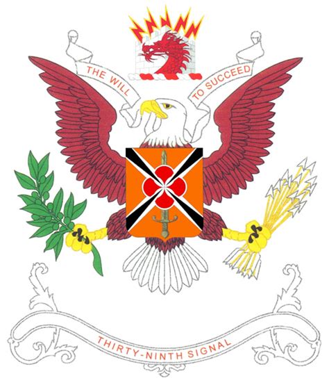 Research Of The 39th Signal Battalion Coat Of Arms