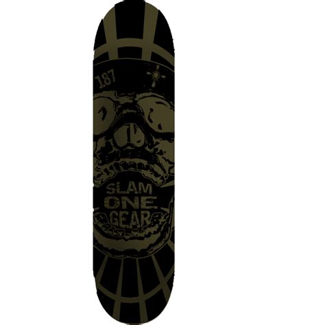 187 S1G | Skateboard, Skateboard decks, Deck design