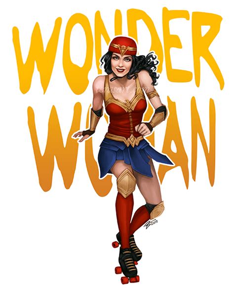 One Dc Derby Girl To Go With My Marvel Derby Girls Wonderwoman Wonder Woman Comic Wonder