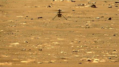 Ingenuitys Second Flight As Seen By Perseverance Nasa Mars Exploration