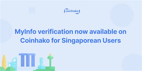 Here you can send, receive and manage your bitcoin. MyInfo On Coinhako For Singapore to Start On Bitcoin & More!