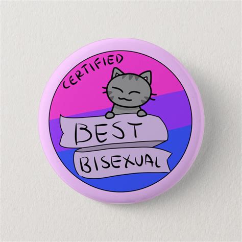 Best Bisexual Button Zazzle