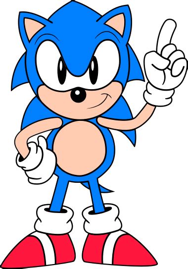 File:Classic sonic front.svg - Sonic Retro