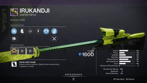 How To Get Destiny 2 Irukandji Sniper Rifle Deltias Gaming