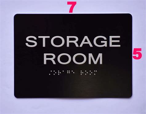 Storage Room Ada Sign The Sensation Line Hpd Signs The Official Store