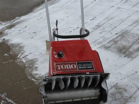 Toro S200 Electric Start Snowblower For Sale In Venetia Pennsylvania