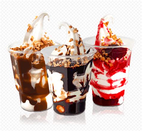 Sundae Ice Cream Png Image Citypng