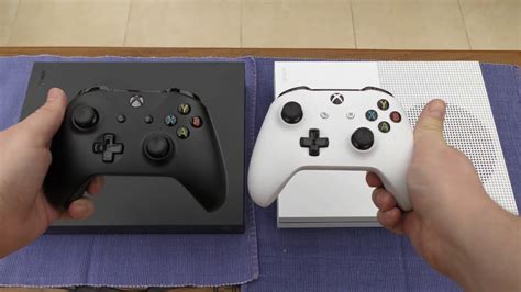 Xbox One X Vs Xbox One S Size Comparison 4k Youtube