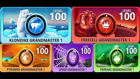 Getting Everything To Level 100 Microsoft Solitaire Collection Youtube
