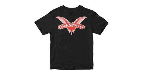 Cock Sparrer Wings Black T Shirt