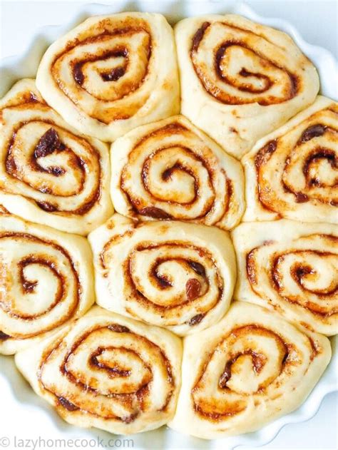 Homemade Cinnamon Roll Recipe Only One Rise Foodtalk