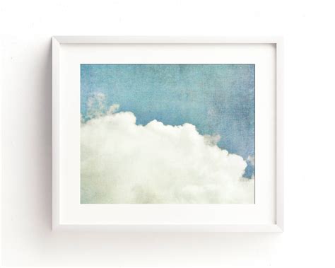 Art Mural Nuage Nuages Impressions De Nuage Nuage Etsy