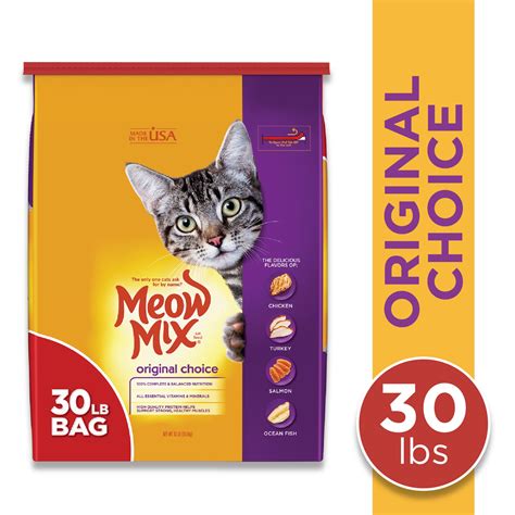 Meow Mix Original Choice Dry Cat Food 30 Pound