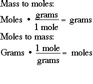 How do you convert moles to formula units? Session 3: Applications in Science - Stoichiometry