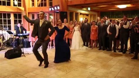 Technically, this isn't a wedding dance as it's a 10th anniversary celebration, hence the bonus status. Epic Mother-Son Wedding Dance - YouTube