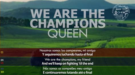 We Are The Champions Traduçao