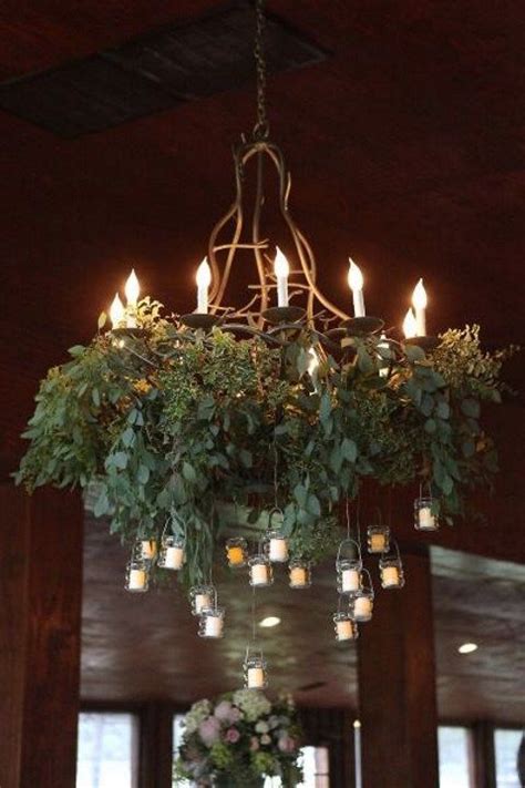 105 Greenery And Floral Chandeliers For Your Wedding Vintage Wedding