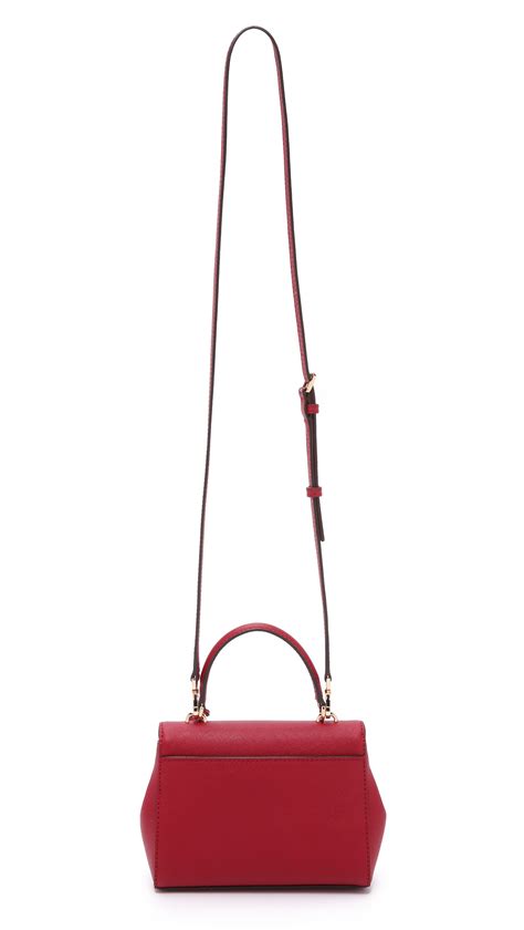 Michael michael kors Ava Extra Small Cross Body Bag - Cherry in Red | Lyst
