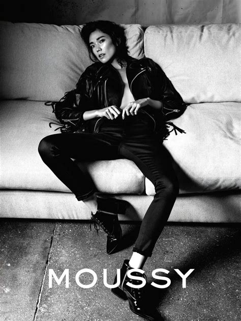 moussy fall winter 2015 ad campaign with tao okamoto tao okamoto asian model fall jeans