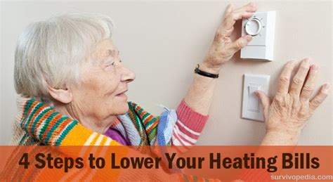 How To Lower Your Heating Bill In 4 Steps The Prepper Dome
