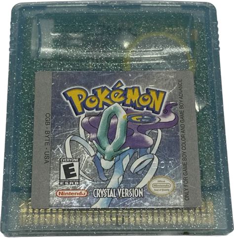Authentic Pokemon Crystal Version Game Boy Color Dead Save Battery Gbc