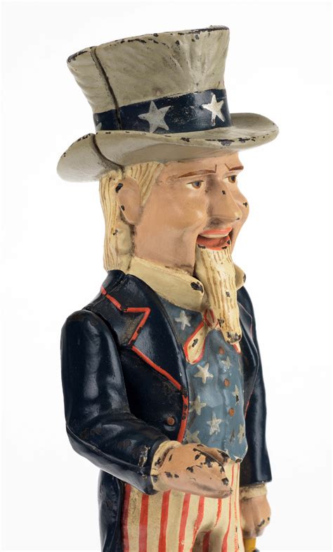 Uncle sam, big brother and yankee doodle have one thing in common — they are symbols of government. Lot Detail - UNCLE SAM MECHANICAL BANK.