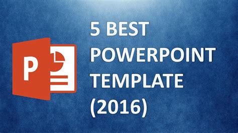 best powerpoint templates the 5 best presentation template 2016 vrogue