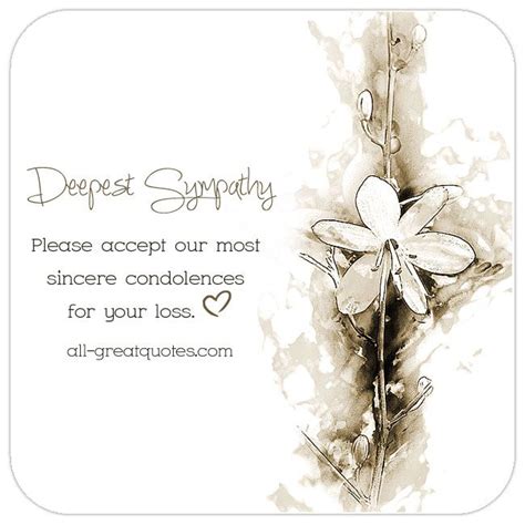 Sympathy Cards Deepest Sympathy Sympathy Cards Condolence Messages 99792 Hot Sex Picture