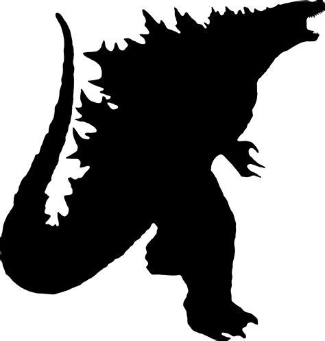 Godzilla Silhouette Png png image
